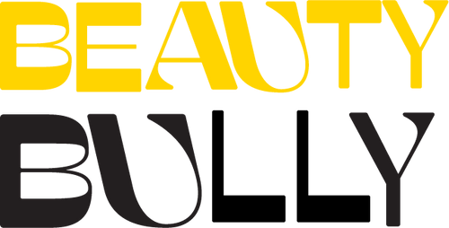 beauty bully primary logo yellow and black